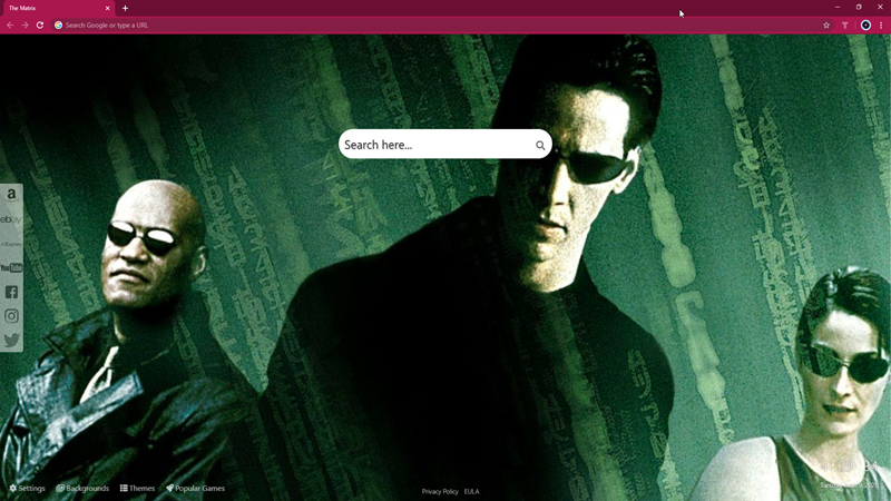 The Matrix Wallpapers Chrome New Tab Extension Theme World